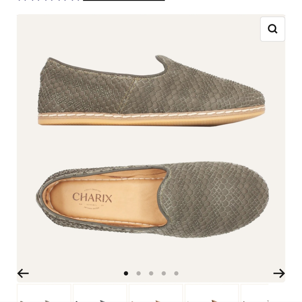 Charix Olive Textured Slip-On Loafers